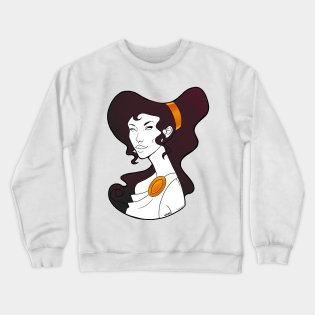 Megara Crewneck Sweatshirt by witskill